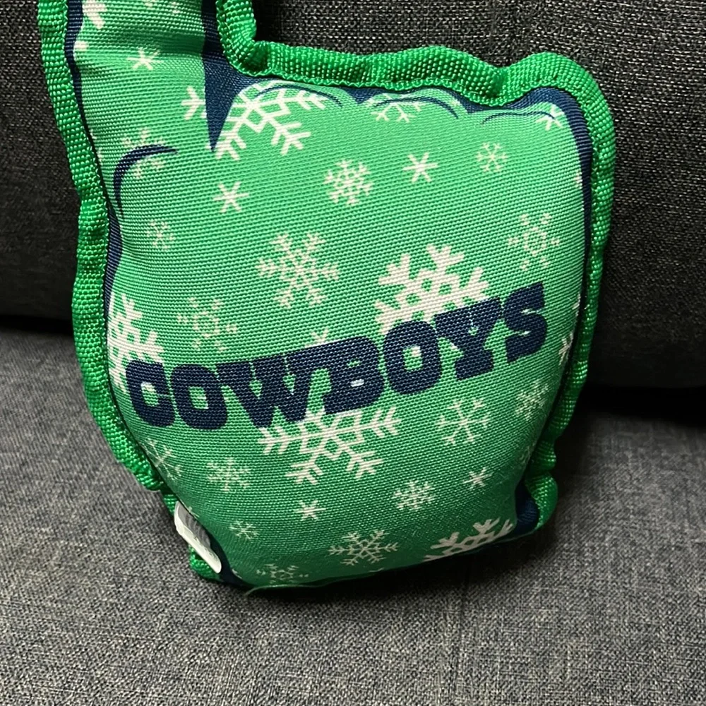 Dallas Cowboys #1 Fan Toy for Dogs: Holiday Edition